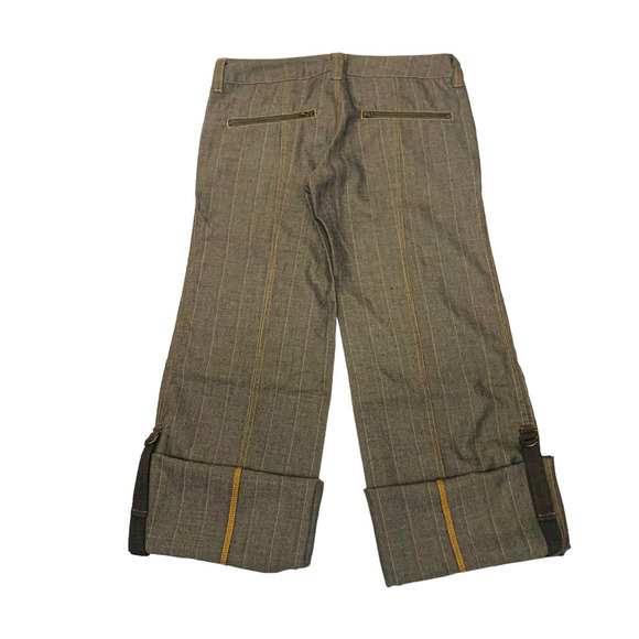 URBAN Outfitters Plaid Trouser Pants Pull-On Gray Size 1 - Picture 4 of 8